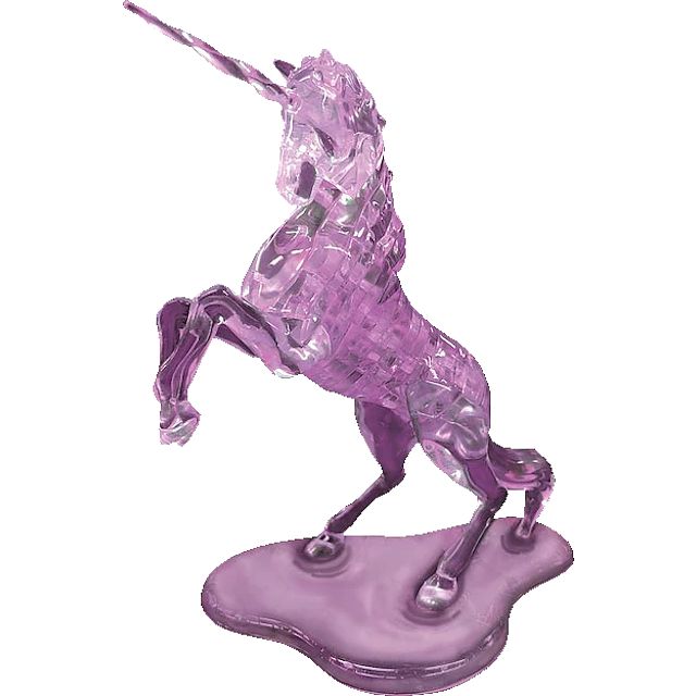 3D Crystal Puzzle Deluxe Unicorn 3D Crystal Puzzles Puzzle Master Inc