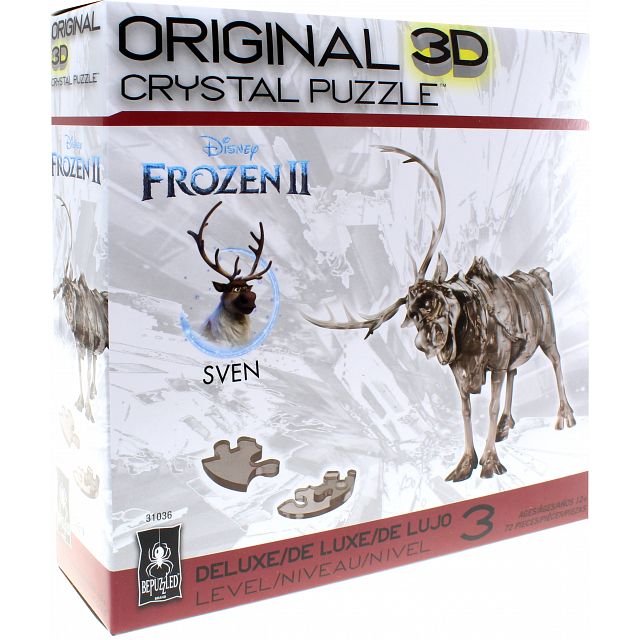 3D Crystal Puzzle Deluxe - Sven: Frozen II