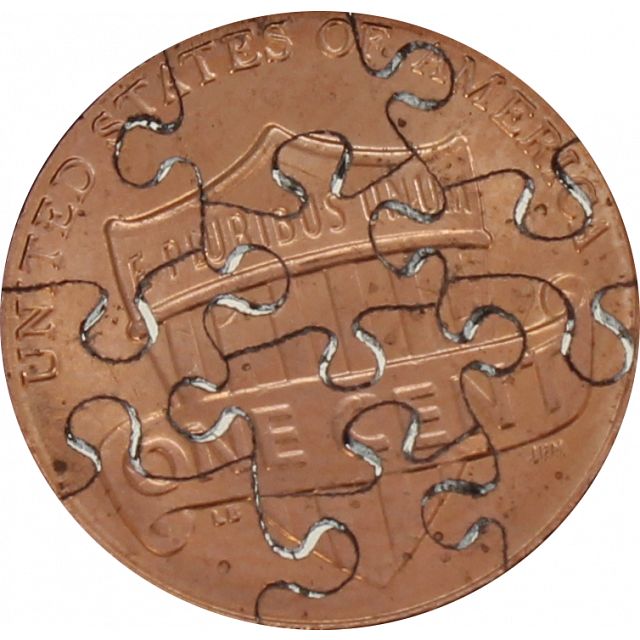 10 Piece Penny - Coin Jigsaw Puzzle