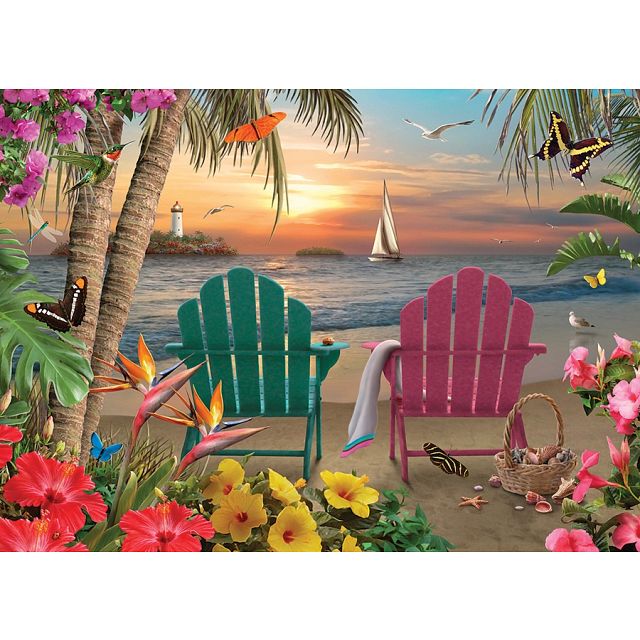 Island Paradise - Large Piece
