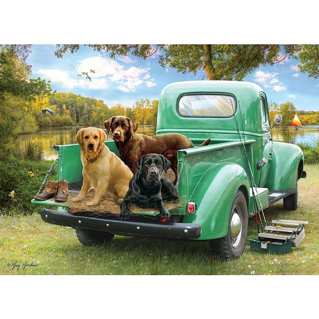 Let's Go Fishing - Large Piece
