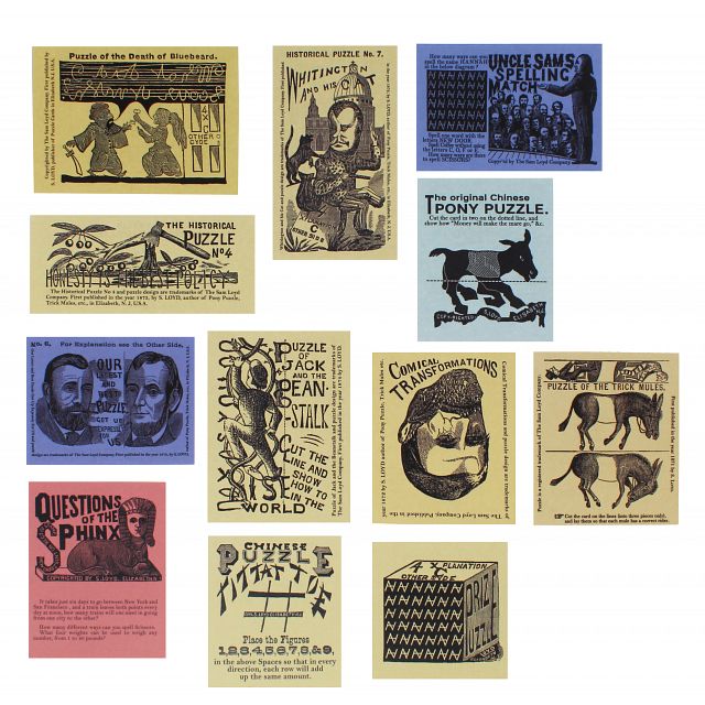 Sam Loyds Puzzle Card Collection