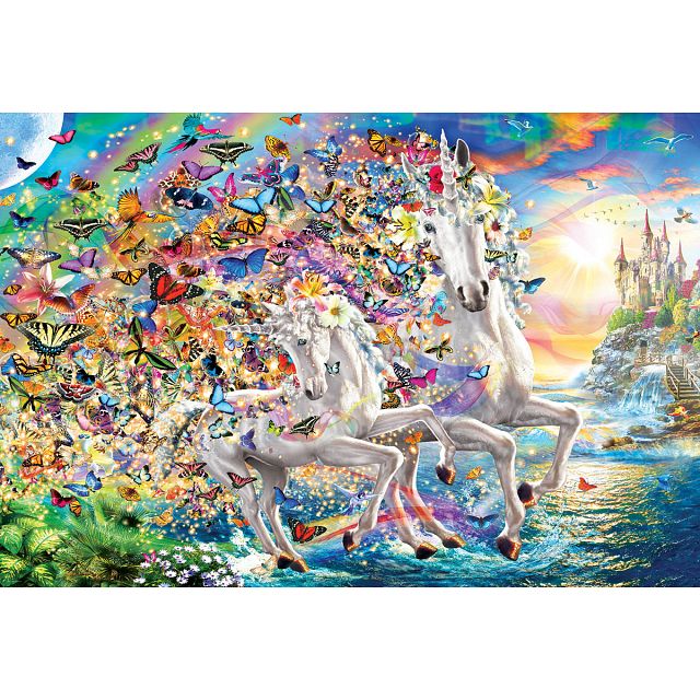 2000 Pieces - THE BIG PUZZLE COLLECTION - Unicorn Fantasy by Adrian - The  Toy Box