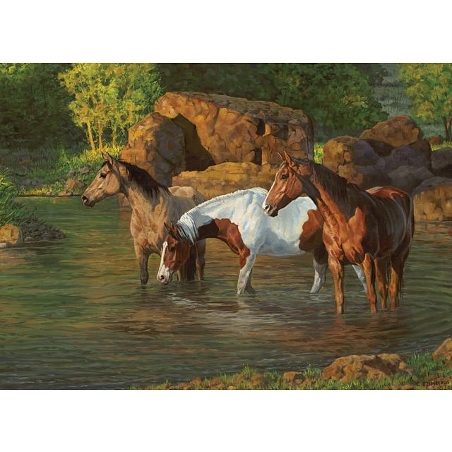 Horse Pond - Large Piece
