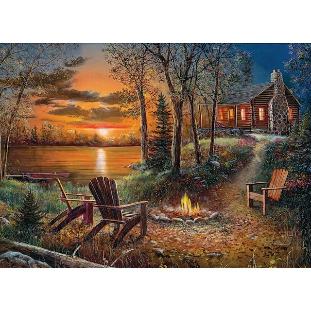 Fireside - Large Piece