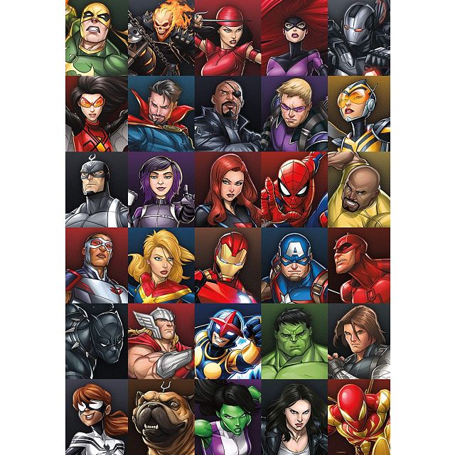 Marvel Heroes Collage