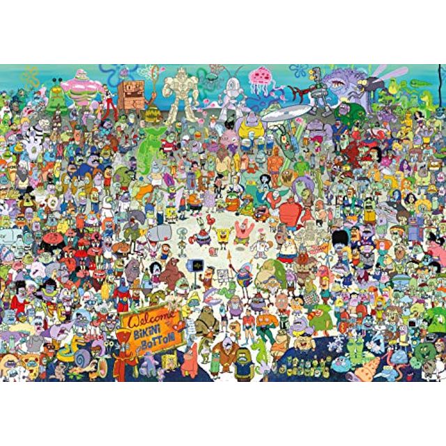 SpongeBob Squarepants | 1001 - 5000 Pieces | Puzzle Master Inc
