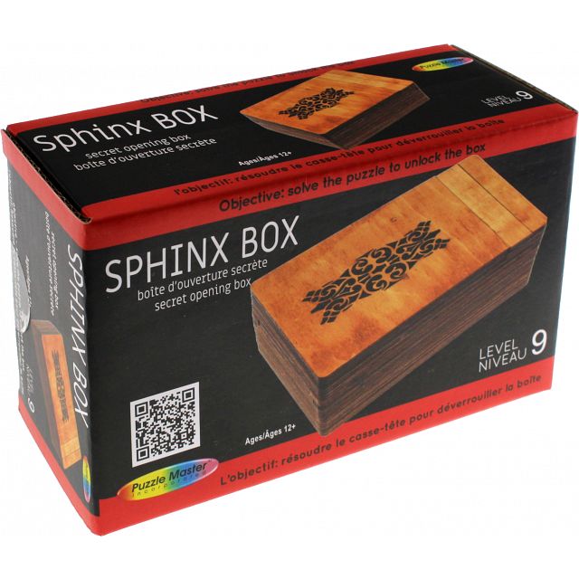 Sphinx Box | Wooden Puzzle Boxes | Puzzle Master Inc
