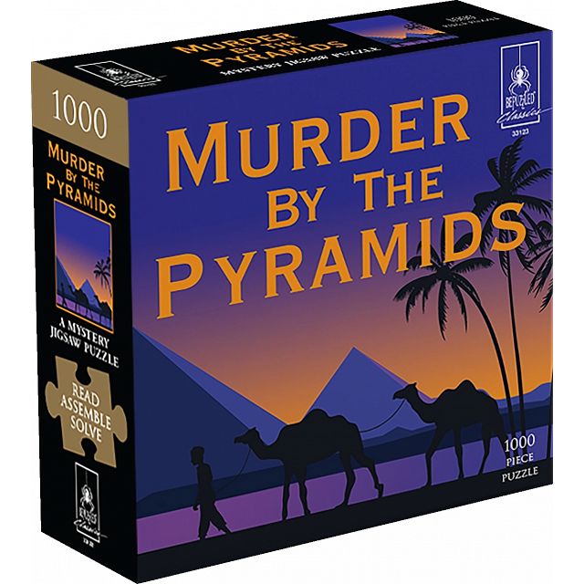 Mystery Puzzle - Murder By The Pyramids | 1000 Pieces | Puzzle