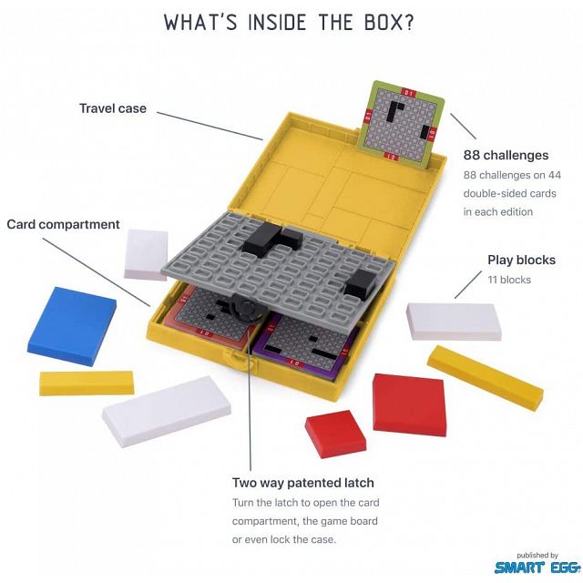 Mondrian Blocks - YELLOW Edition | Packing Puzzles | Puzzle Master Inc