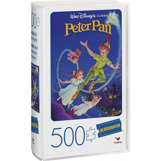 Blockbuster Movie Poster Puzzle Peter Pan 500749 Pieces Puzzle Master Inc