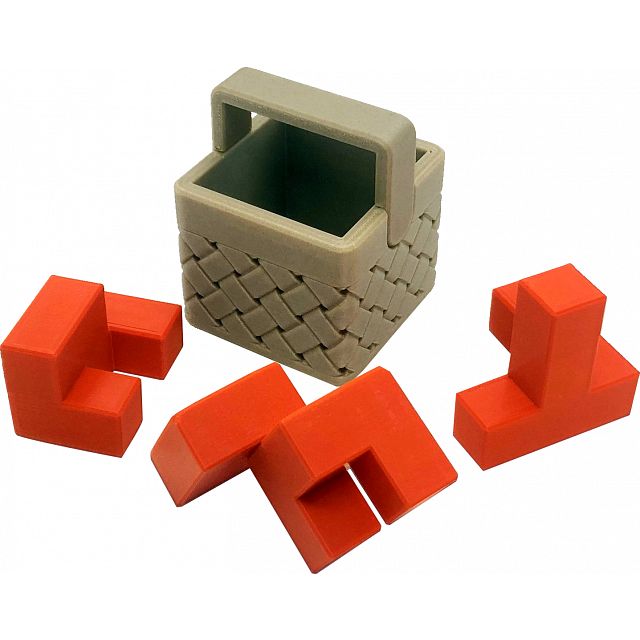 Chicken Akaki's Picnic Basket Puzzle Akaki Kuumeri Puzzle Master Inc