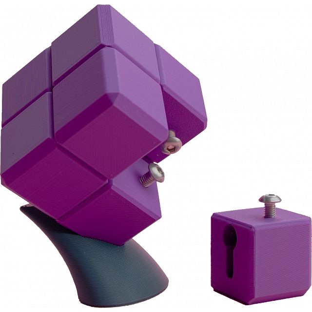 Key & Keyway Cube Puzzle