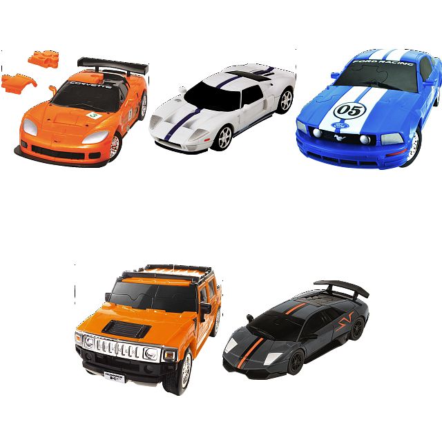 Group Special - Set of 3D Puzzle Cars | Group Specials | Puzzle Master Inc