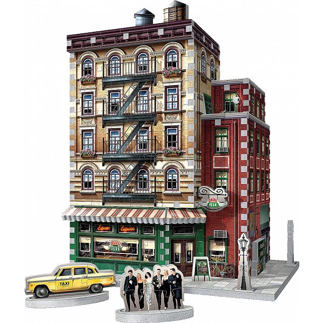 Friends: Central Perk - Wrebbit 3D Jigsaw Puzzle | 3D | Puzzle