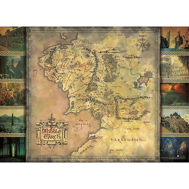 Lord of the Rings Map