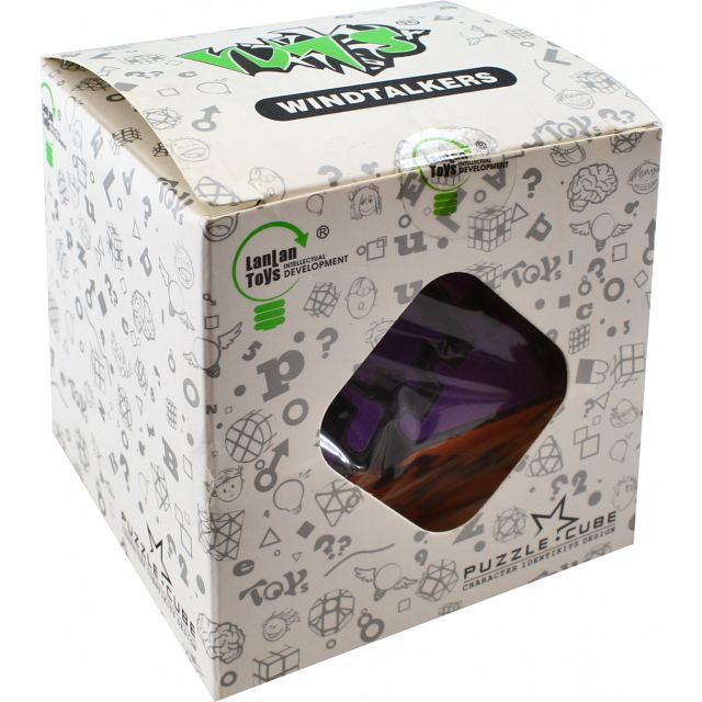 Gear Hexagonal Prism Cube - Black Body | Rubik's Cube & Others