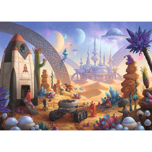 Escape Puzzle Kids: Space Storm Strike
