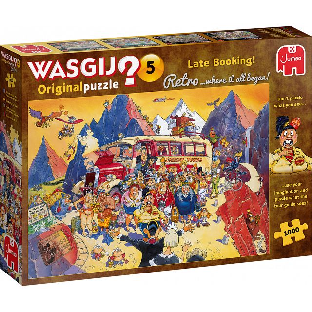Wasgij Original Retro #5: Late Booking