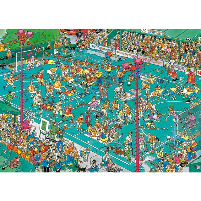 Jan van Haasteren Comic Puzzle - Hockey Championships
