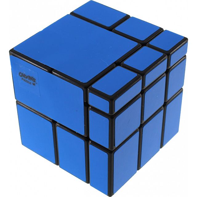 Bandaged Mirror 3x3x3 Cube - Black Body