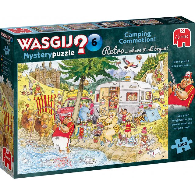Wasgij Mystery Retro #6: Camping Commotion
