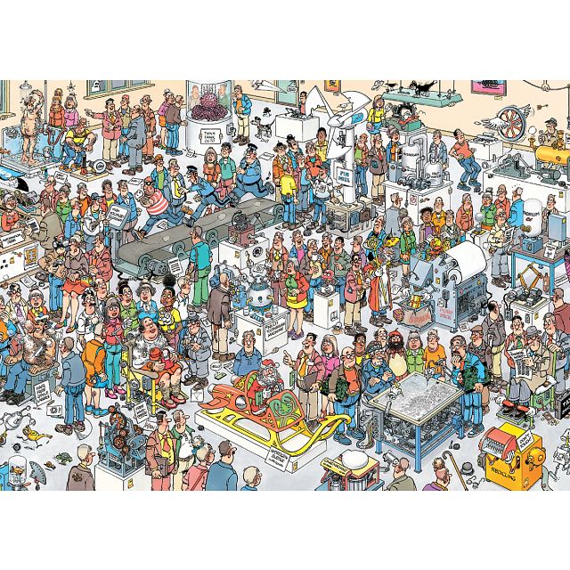 Jan van Haasteren Comic Puzzle - Futureproof Fair