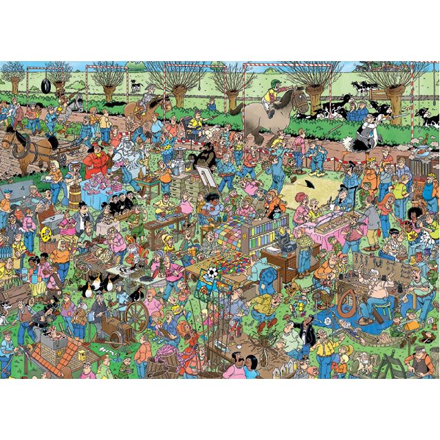 Jan van Haasteren Comic Puzzle - The Dutch Craft Market