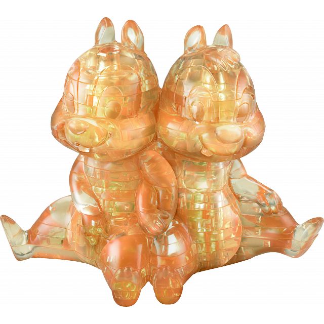 3D Crystal Puzzle - Chip & Dale