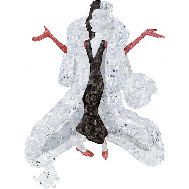 3D Crystal Puzzle Deluxe - Cruella de Vil