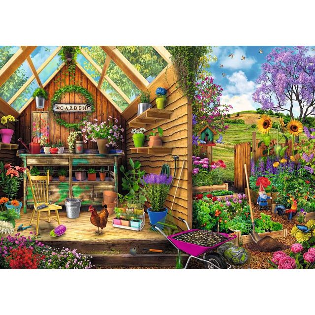 Gardener's Getaway - Large Piece Format