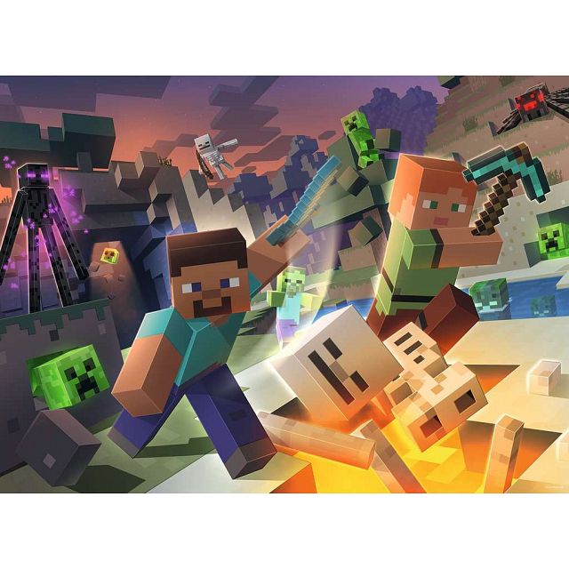 Monster Minecraft - 100 XXL Pieces