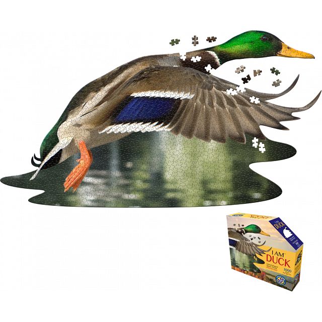 I AM Duck - Shaped Jigsaw Puzzle