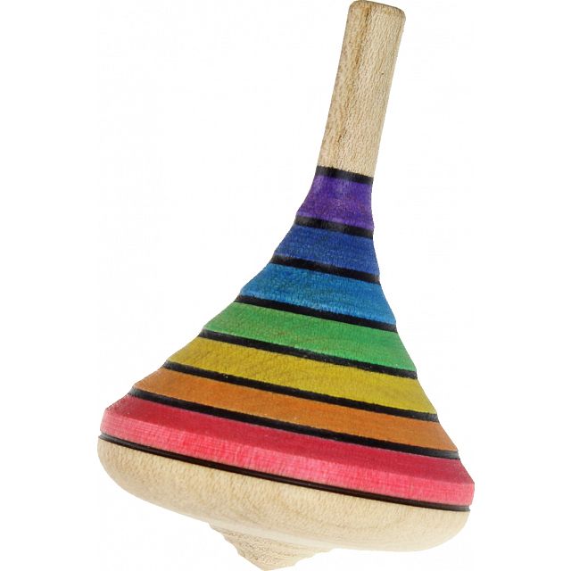 Spinning Top Rainbow Yo Yo's & Tops Puzzle Master Inc