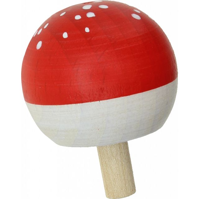 Spinning Top UpsideDown Amanita with Log Yo Yo's & Tops Puzzle