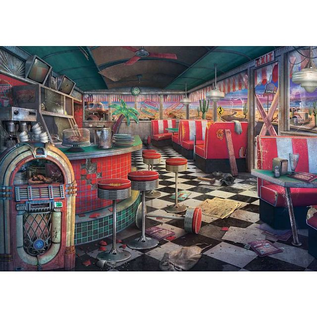 Abandoned: Decaying Diner