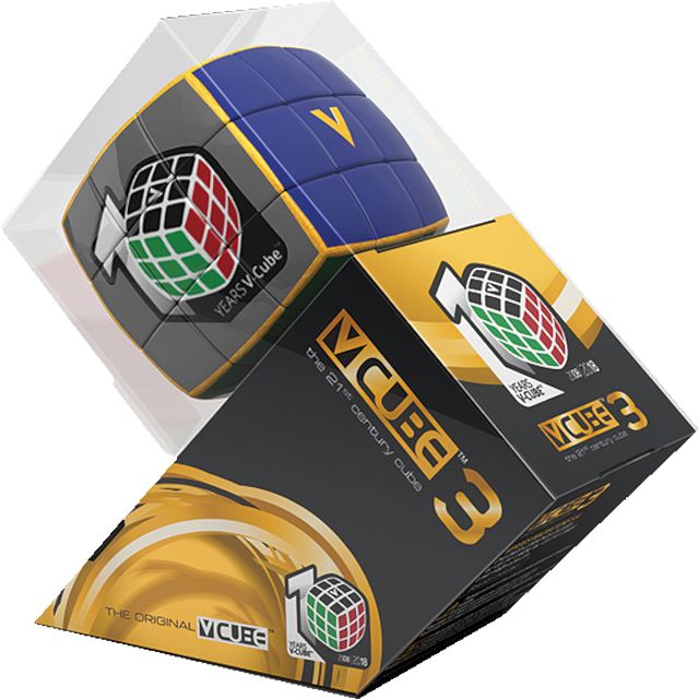 V-CUBE 3 Pillow (3x3x3): 10th Anniversary Edition | 3x3 | Puzzle