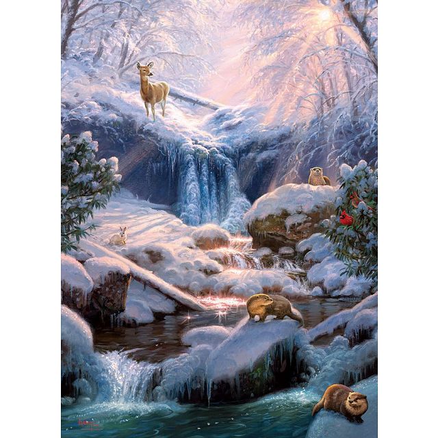 Mystic Falls In Winter