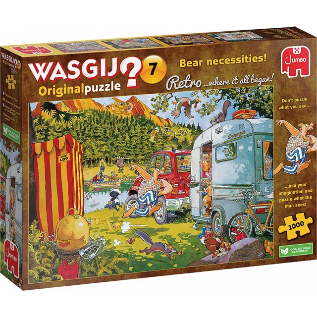 Wasgij Original Retro #7: Bear Necessities!
