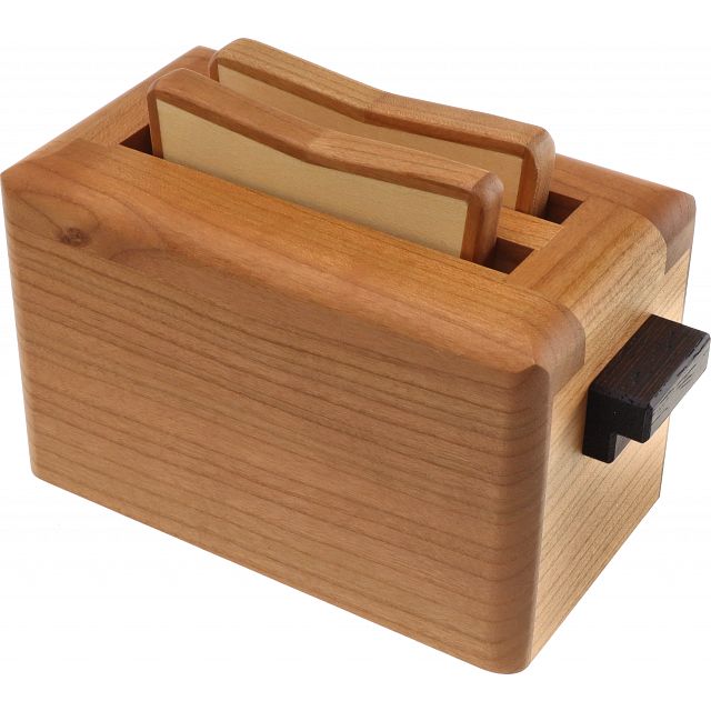 Karakuri Toaster (Small) Other Japanese Puzzle Boxes Puzzle Master Inc
