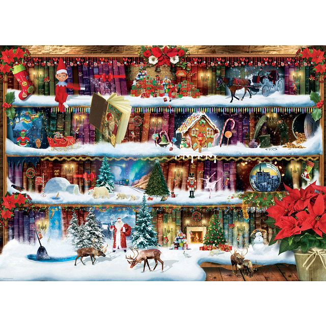 Christmas Stories - Large Piece Jigsaw Puzzle