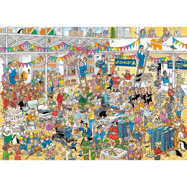 Jan Van Haasteren Comic Puzzle - Studio 10 Years