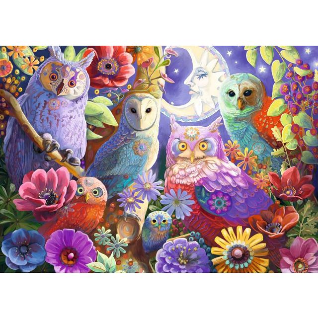 Night Owl Hoot - Large Piece Format
