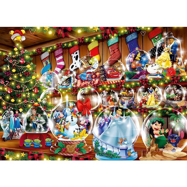 Disney Snow Globes 1000 Pieces Puzzle Master Inc