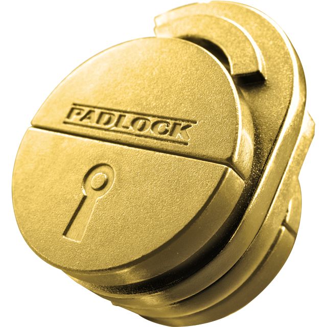 40th Anniversary Cast Padlock - Gold Limited Edition (Cancer)