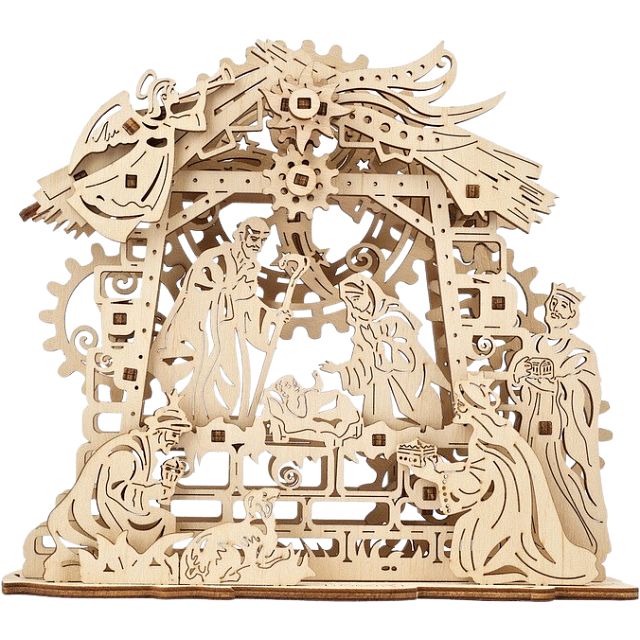 Mechanical Model - Nativity Scene