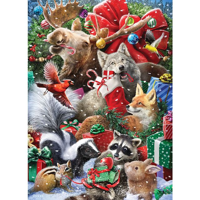 Festive Friends - Family Pieces Puzzle