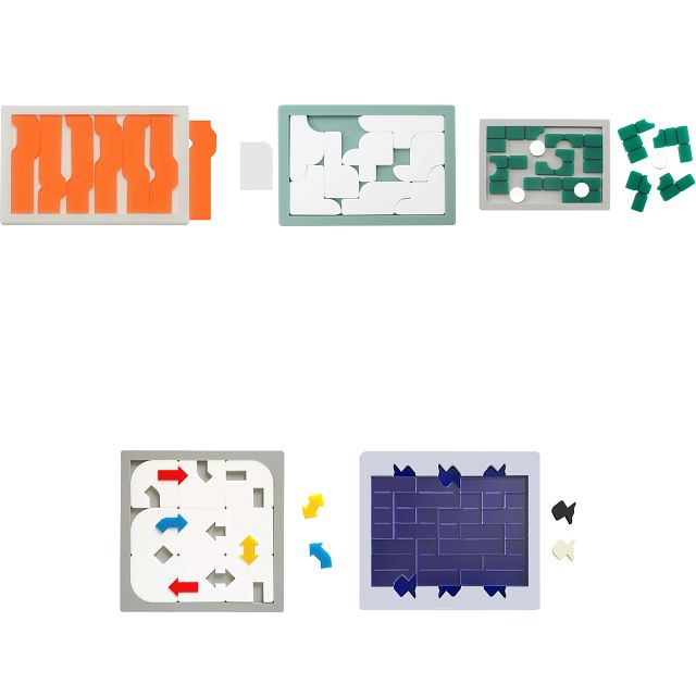 .Level 9 and 10 - a set of 5 Yuu Asaka Original Version Puzzles