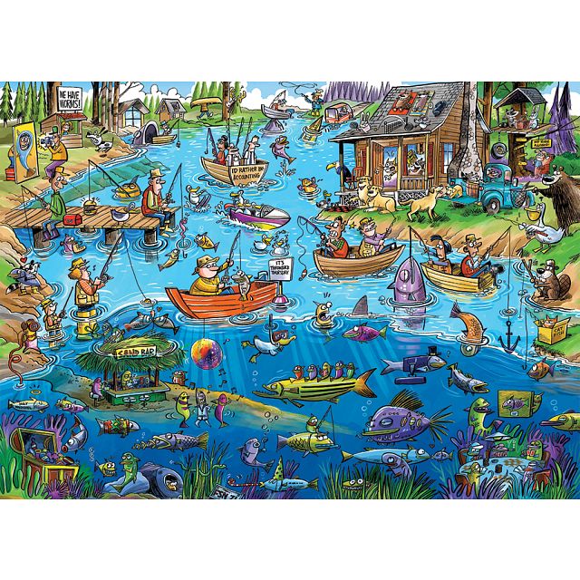 DoodleTown: Gone Fishing