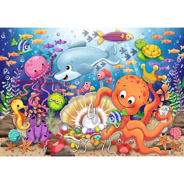 Fishie's Fortune - Super Sized Floor Puzzle